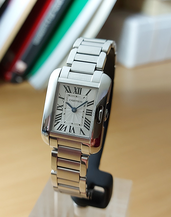 Ladies' Cartier Tank Anglaise Small Ladies Wristwatch Ref. W5310022
